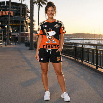 San Francisco Giants MLB Fan Set T-Shirt and Shorts