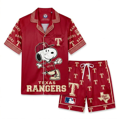 SHORT-SLEEVE PAJAMAS SET FOR SPORT FAN