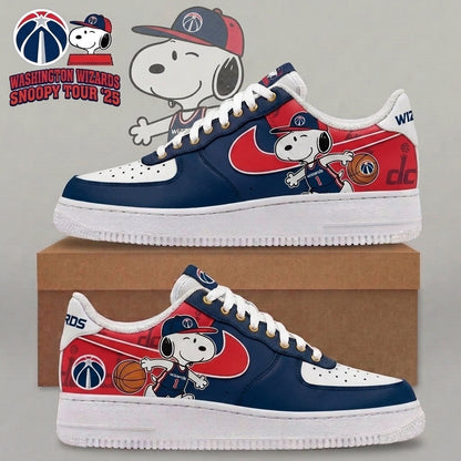 Snoopy NBA Basketball Fan Low Top Sneakers | All 30 Teams Available - Custom Fan Apparel Image 13
