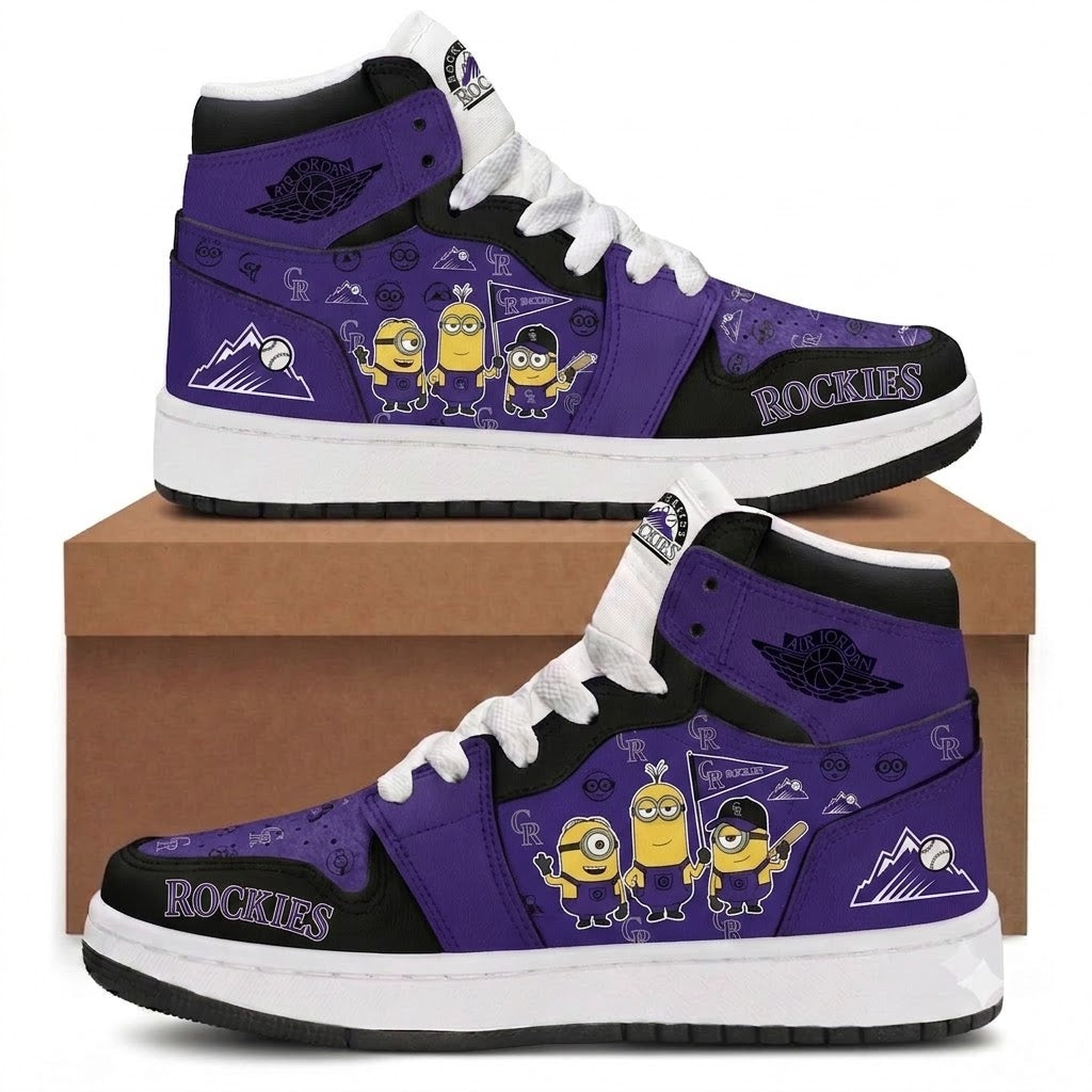 Baseball Sport Fan Sneakers | All 30 Teams Available - Cartoon Game Day Gifts - Custom Fan Apparel Image 4
