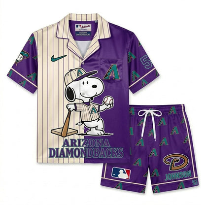 SHORT-SLEEVE PAJAMAS SET FOR SPORT FAN