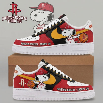 Snoopy NBA Basketball Fan Low Top Sneakers | All 30 Teams Available