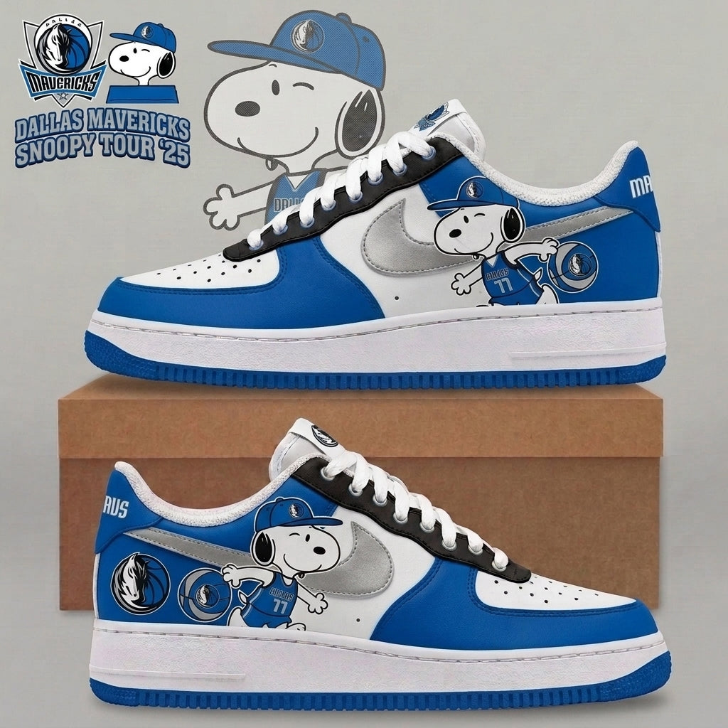 Snoopy NBA Basketball Fan Low Top Sneakers | All 30 Teams Available