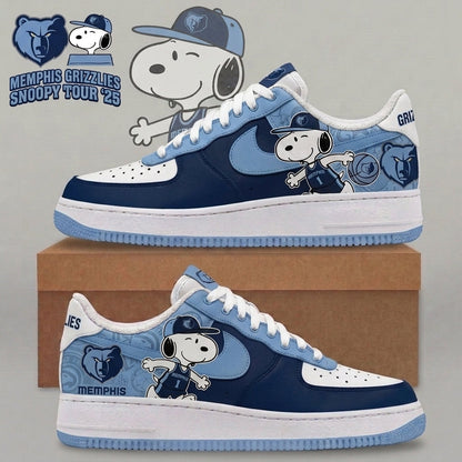 Snoopy NBA Basketball Fan Low Top Sneakers | All 30 Teams Available