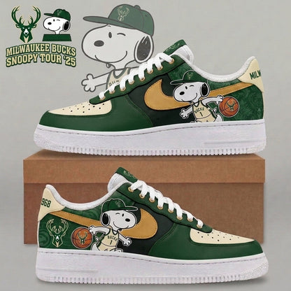 Snoopy NBA Basketball Fan Low Top Sneakers | All 30 Teams Available - Custom Fan Apparel Image 9