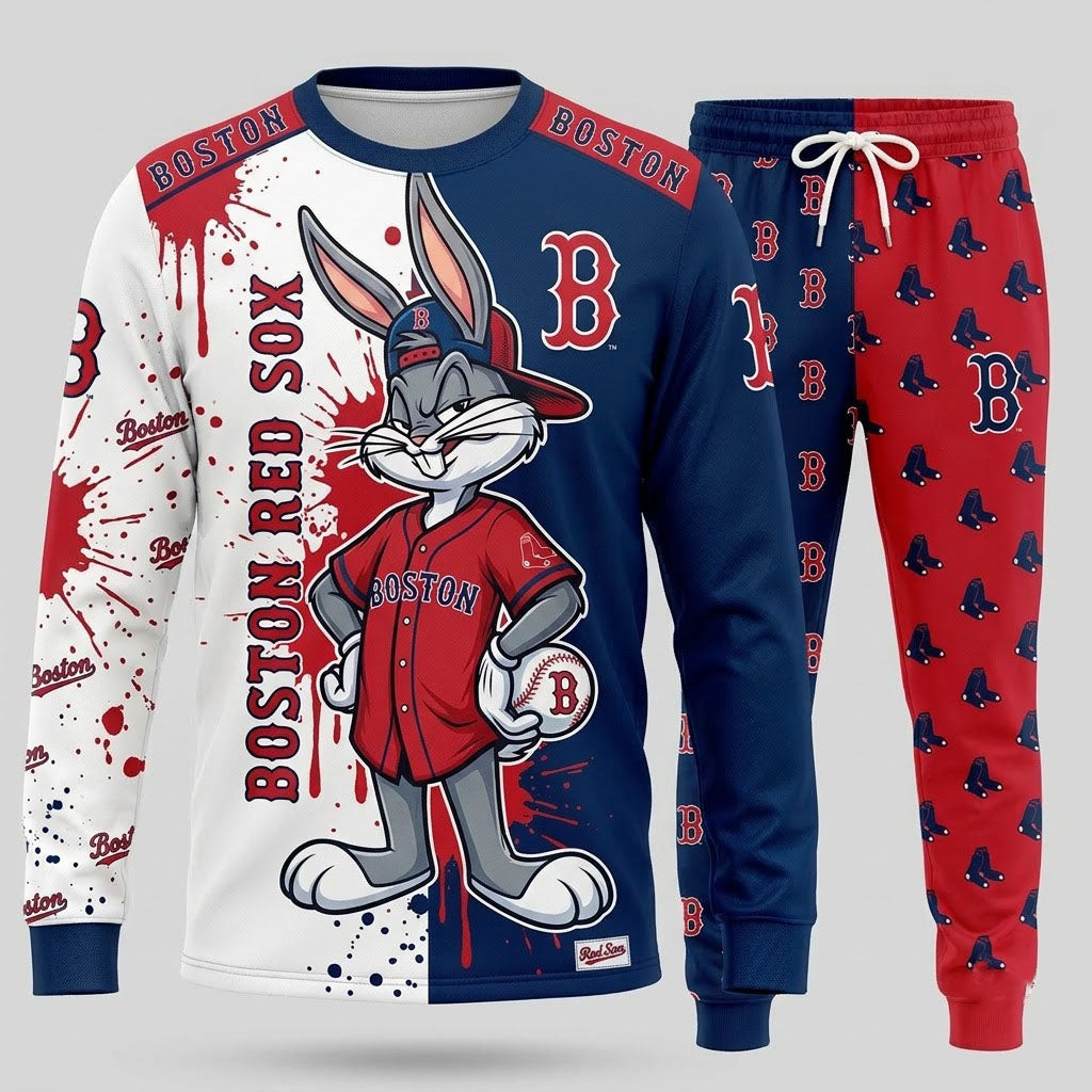 Sport Fan Set — Sweatshirt & Sweatpants Set | All 30 Baseball Teams Available - Custom Fan Apparel Image 1