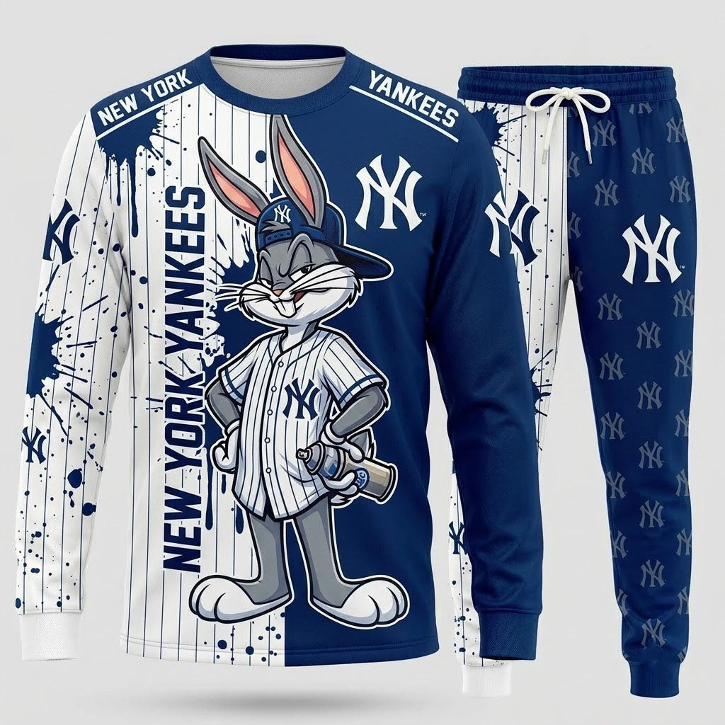 Sport Fan Set — Sweatshirt & Sweatpants Set | All 30 Baseball Teams Available - Custom Fan Apparel Image 3