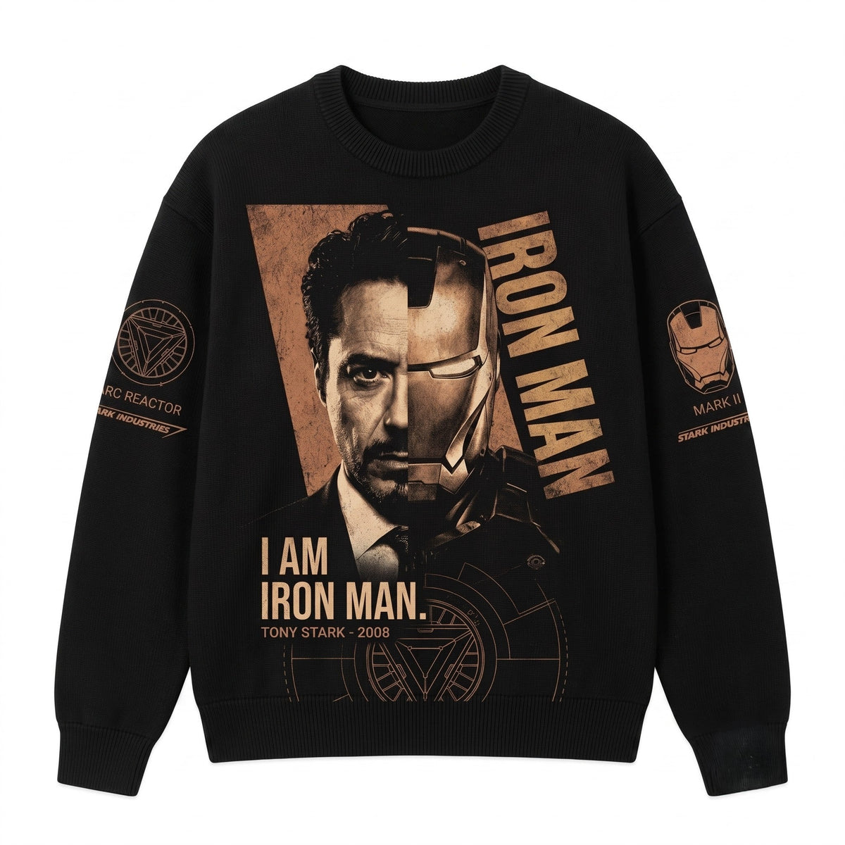 Black Long Sleeve Shirt — Comic Web Hero Inspired Back Print Tee — Superhero Fan Streetwear Gift - Custom Fan Apparel Image 3