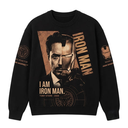 Black Long Sleeve Shirt — Comic Web Hero Inspired Back Print Tee — Superhero Fan Streetwear Gift - Custom Fan Apparel Image 3