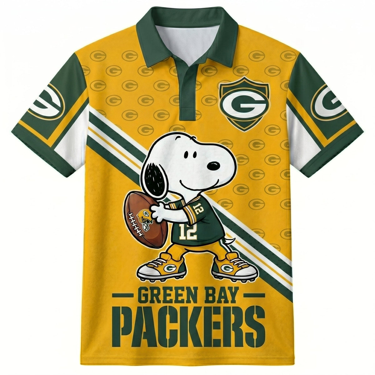 NFC Football Polo Shirt — Team Color Game Day Polo — Retro Football Fan Shirt — Sunday Game Apparel  - Custom Fan Apparel Image 13