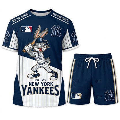 All 30 Baseball Teams-Available COMBO GIFTS FOR FAN | Sport Fan Set — T-Shirt + Shorts - Custom Fan Apparel Image 2