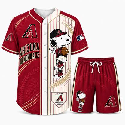 Sport Fan Set — Baseball jersye+ Shorts | All 30 Teams Available - Custom Fan Apparel Image 1
