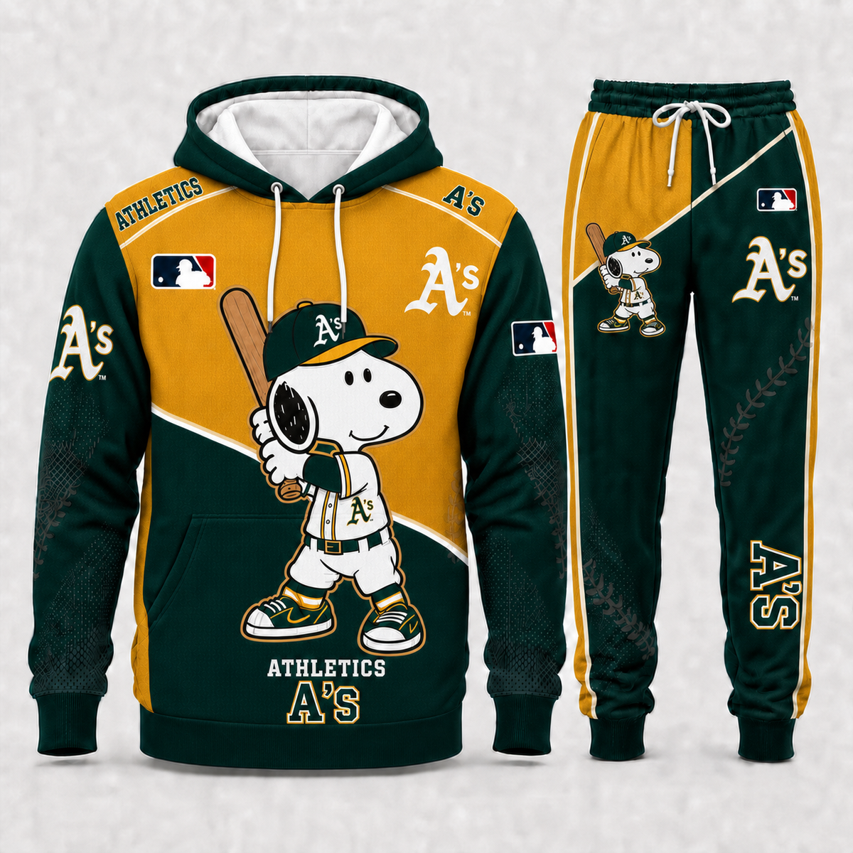 Sport Fan Set — Hoodie & Sweatpants Set | All 30 Teams Available - Custom Fan Apparel Image 2