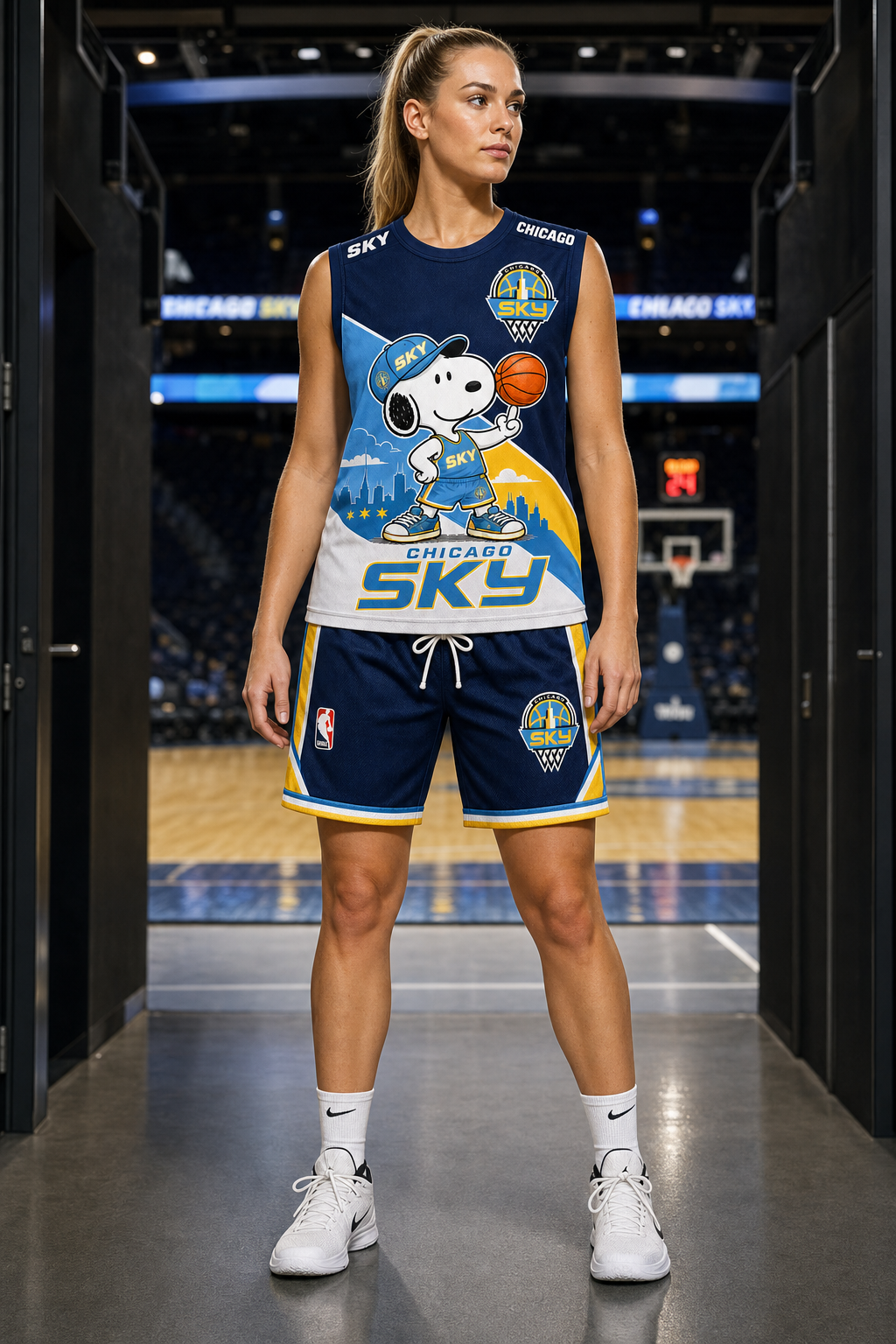 Sport Fan Set — Basketball Jersey + Shorts | All 13 Teams Available - Custom Fan Apparel Image 4