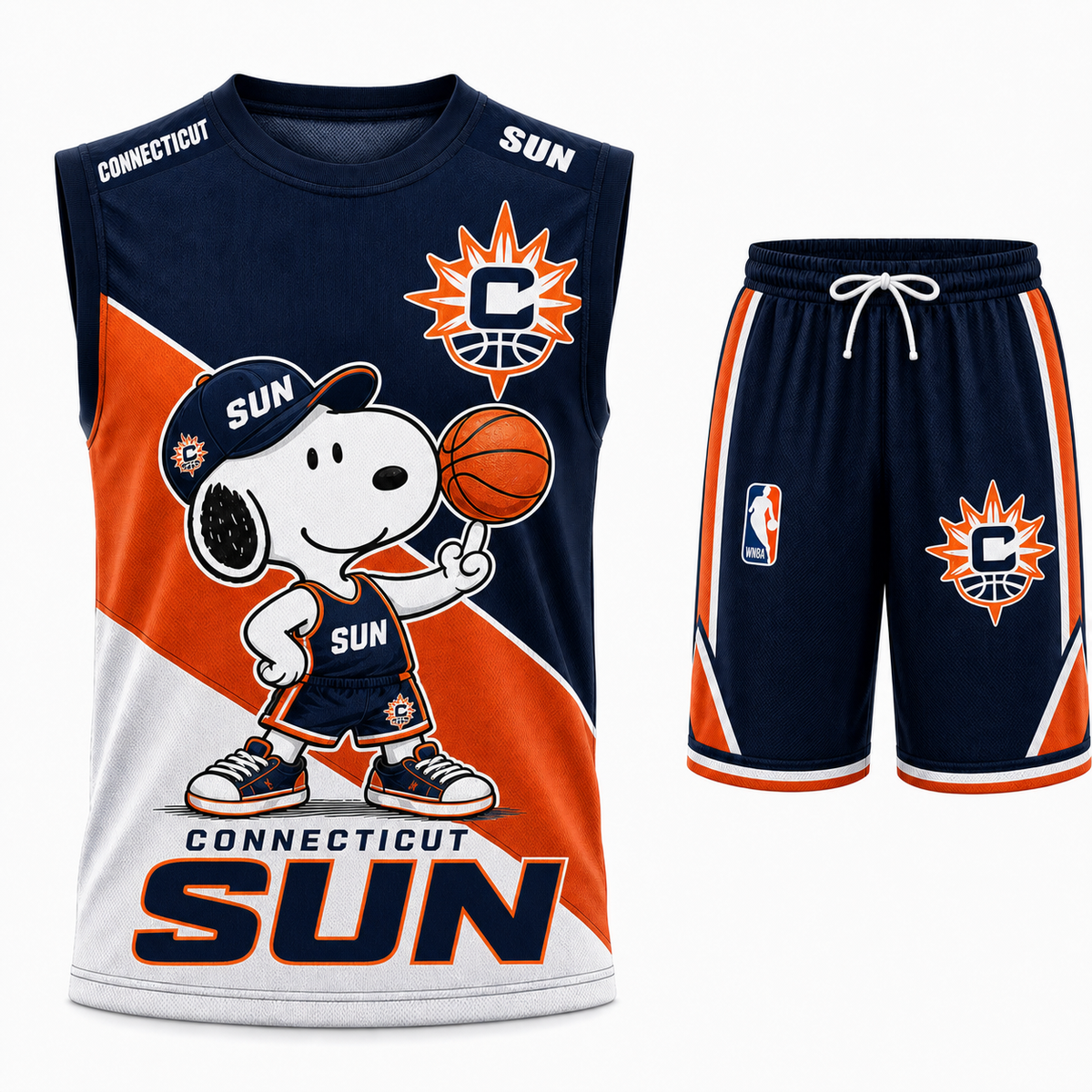 Sport Fan Set — Basketball Jersey + Shorts | All 13 Teams Available - Custom Fan Apparel Image 7