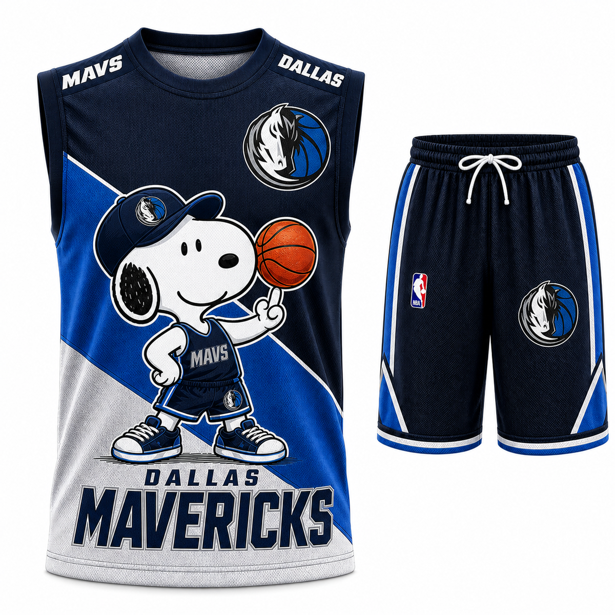 Sport Fan Set — Basketball Jersey+ Shorts | All 30 Teams Available
