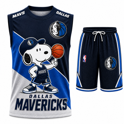 Sport Fan Set — Basketball Jersey+ Shorts | All 30 Teams Available