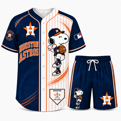 Sport Fan Set — Baseball jersye+ Shorts | All 30 Teams Available - Custom Fan Apparel Image 12