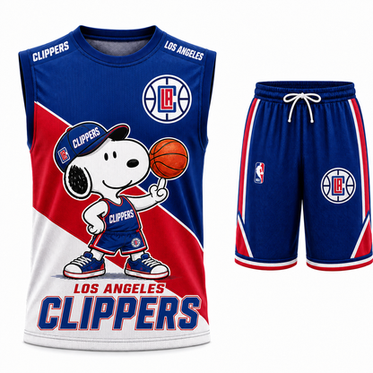 Sport Fan Set — Basketball Jersey+ Shorts | All 30 Teams Available