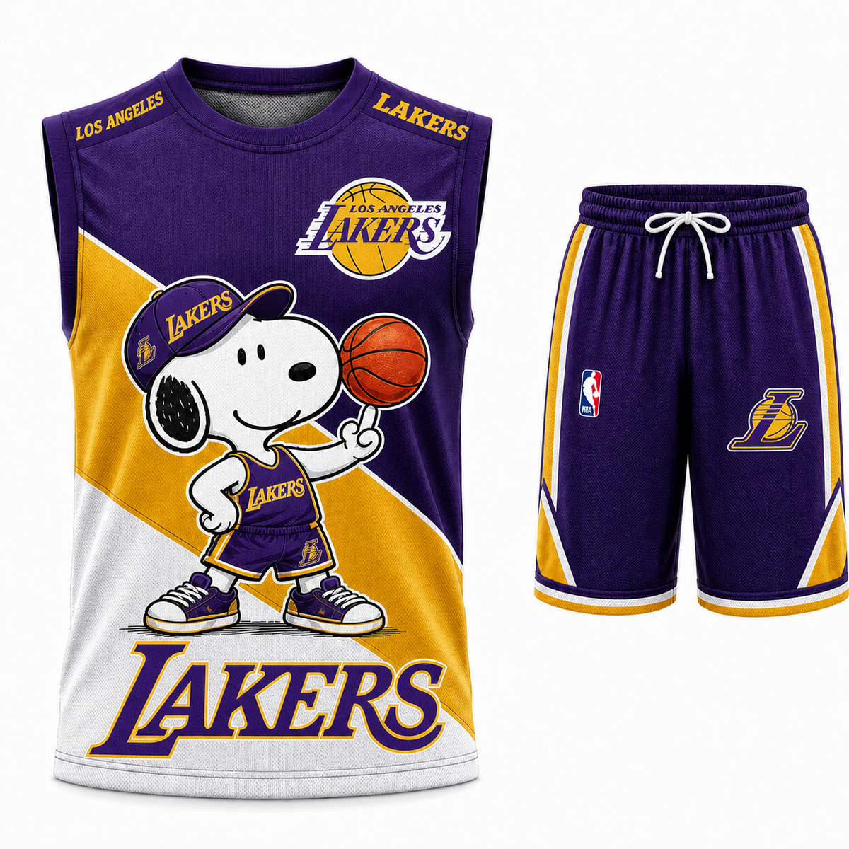 Sport Fan Set — Basketball Jersey+ Shorts | All 30 Teams Available