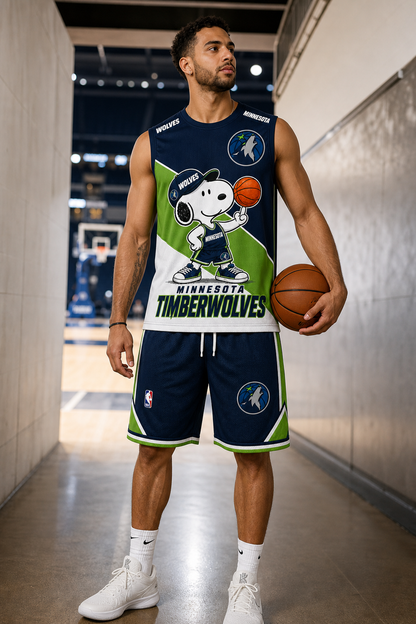 Sport Fan Set — Basketball Jersey+ Shorts | All 30 Teams Available
