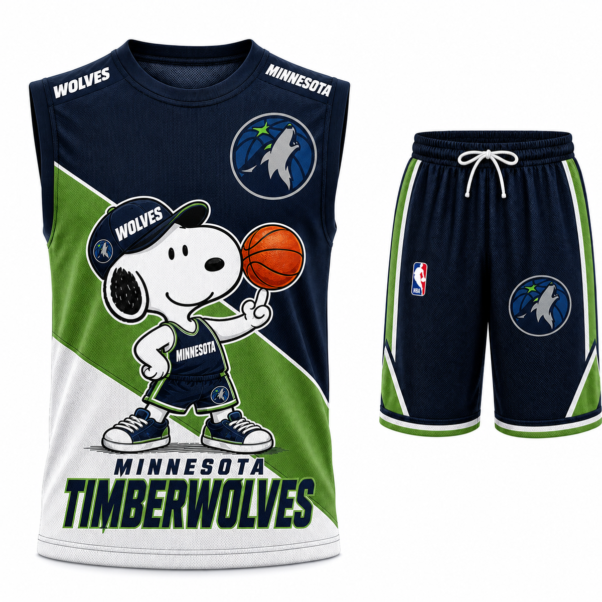 Sport Fan Set — Basketball Jersey+ Shorts | All 30 Teams Available