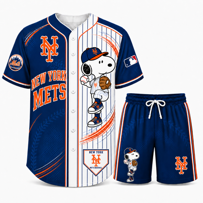 Sport Fan Set — Baseball jersye+ Shorts | All 30 Teams Available - Custom Fan Apparel Image 19
