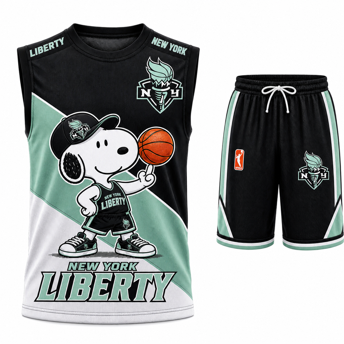 Sport Fan Set — Basketball Jersey + Shorts | All 13 Teams Available - Custom Fan Apparel Image 9