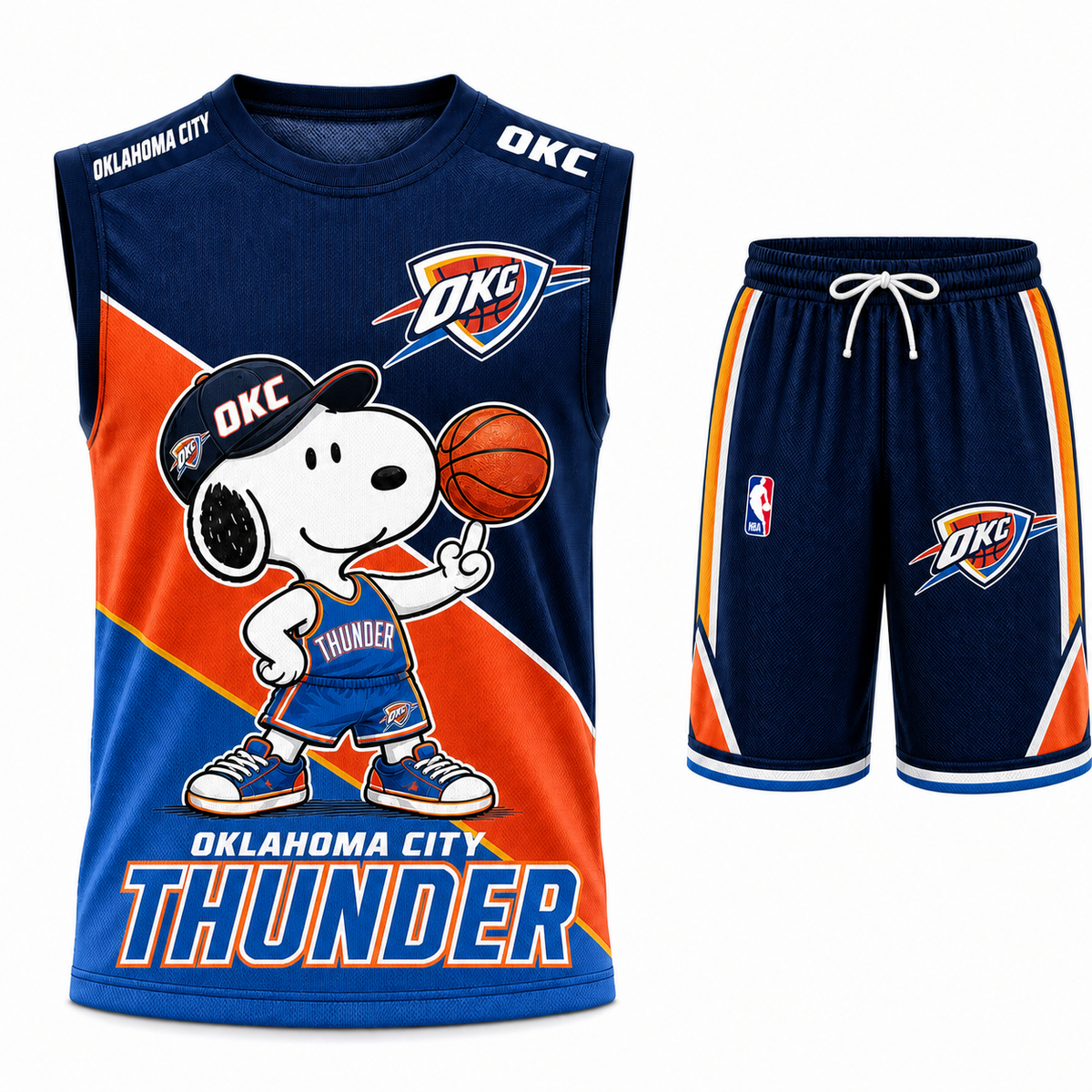Sport Fan Set — Basketball Jersey+ Shorts | All 30 Teams Available