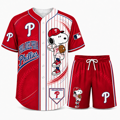 Sport Fan Set — Baseball jersye+ Shorts | All 30 Teams Available