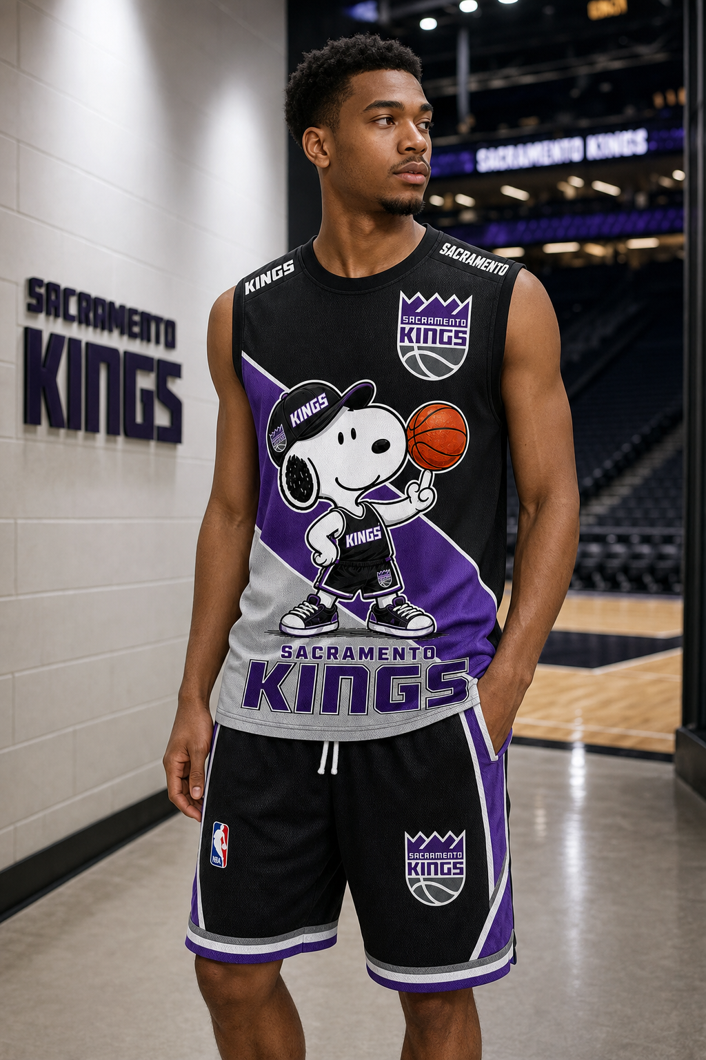 Sport Fan Set — Basketball Jersey+ Shorts | All 30 Teams Available
