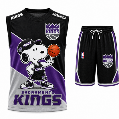 Sport Fan Set — Basketball Jersey+ Shorts | All 30 Teams Available