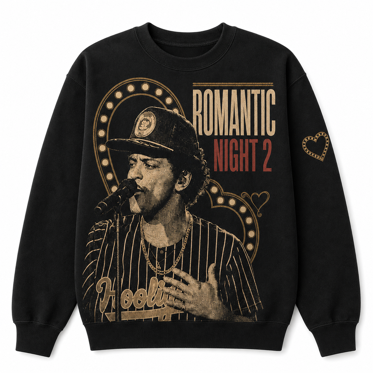 I Was There – Romantic Night Two Vintage Concert shirt - Custom Fan Apparel Image 3