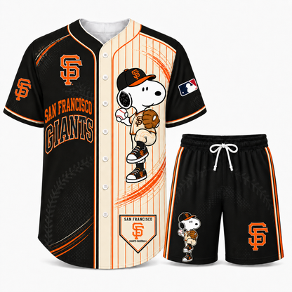 Sport Fan Set — Baseball jersye+ Shorts | All 30 Teams Available