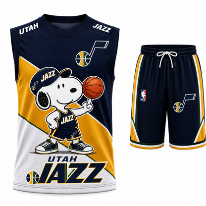Sport Fan Set — Basketball Jersey+ Shorts | All 30 Teams Available