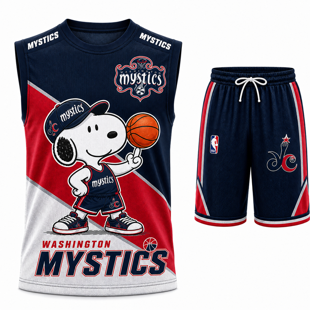 Sport Fan Set — Basketball Jersey + Shorts | All 13 Teams Available - Custom Fan Apparel Image 15