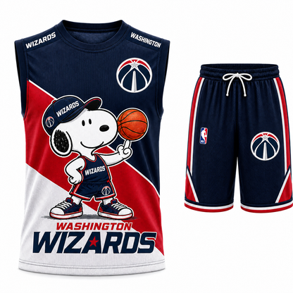 Sport Fan Set — Basketball Jersey+ Shorts | All 30 Teams Available