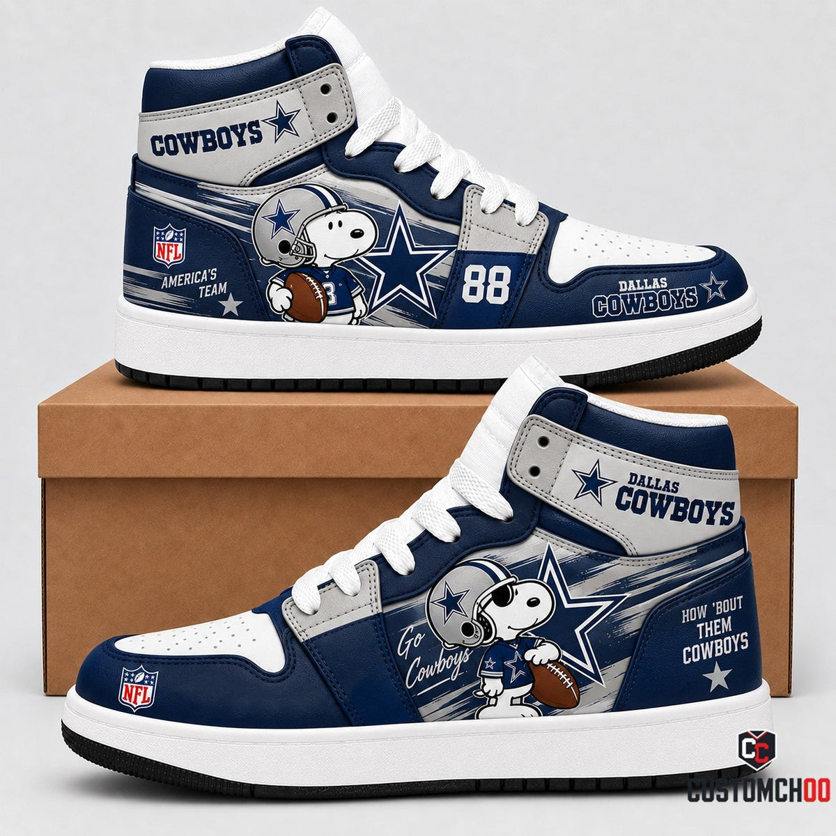NFL Dog Football Fan Hoodie & Sweatpants & High Sneakers | All 32 Teams Available