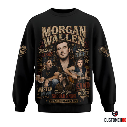 Morgan Wallen Country Music Shirt — Vintage Western Fan Graphic Tee