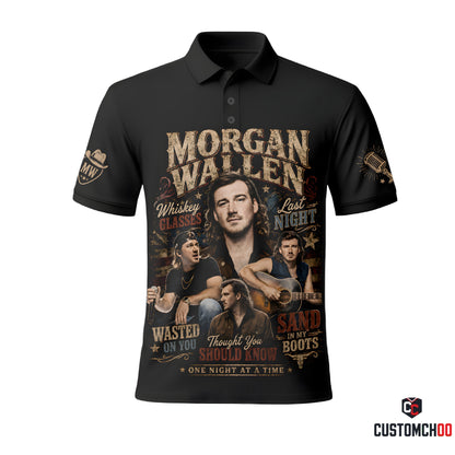 Morgan Wallen Country Music Shirt — Vintage Western Fan Graphic Tee