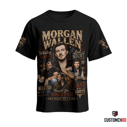 Morgan Wallen Country Music Shirt — Vintage Western Fan Graphic Tee