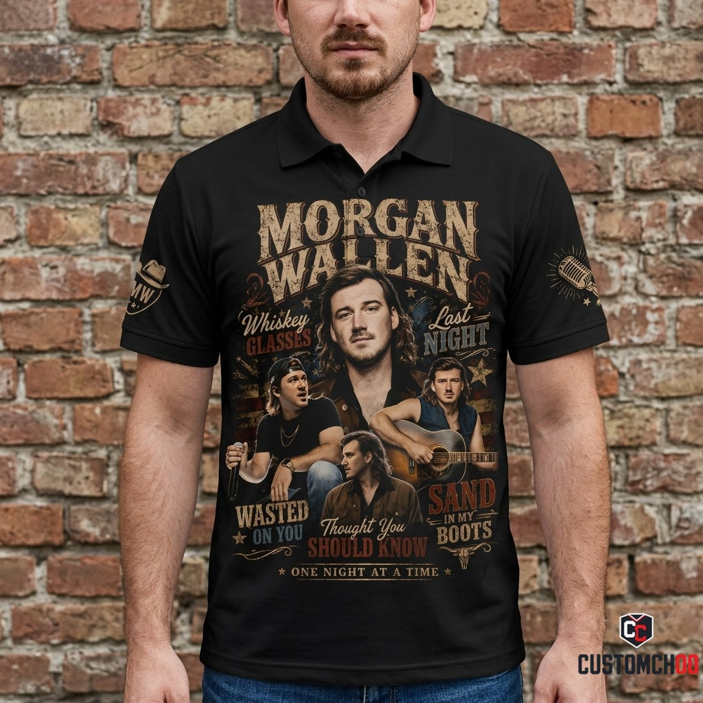 Morgan Wallen Country Music Shirt — Vintage Western Fan Graphic Tee