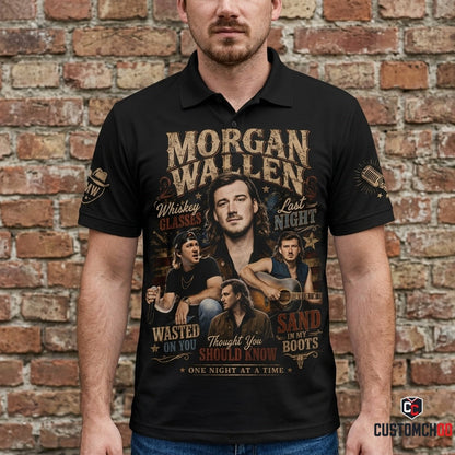 Morgan Wallen Country Music Shirt — Vintage Western Fan Graphic Tee