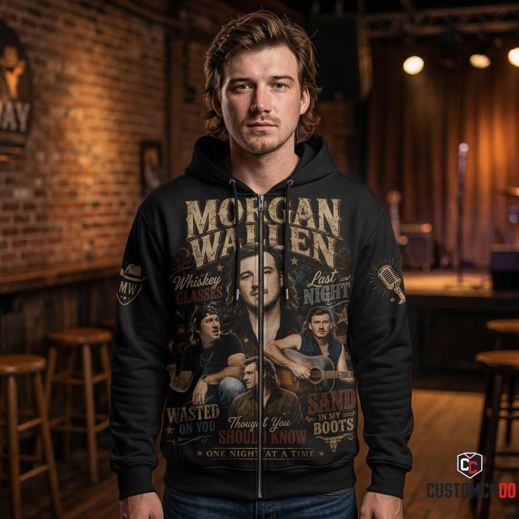 Morgan Wallen Country Music Shirt — Vintage Western Fan Graphic Tee