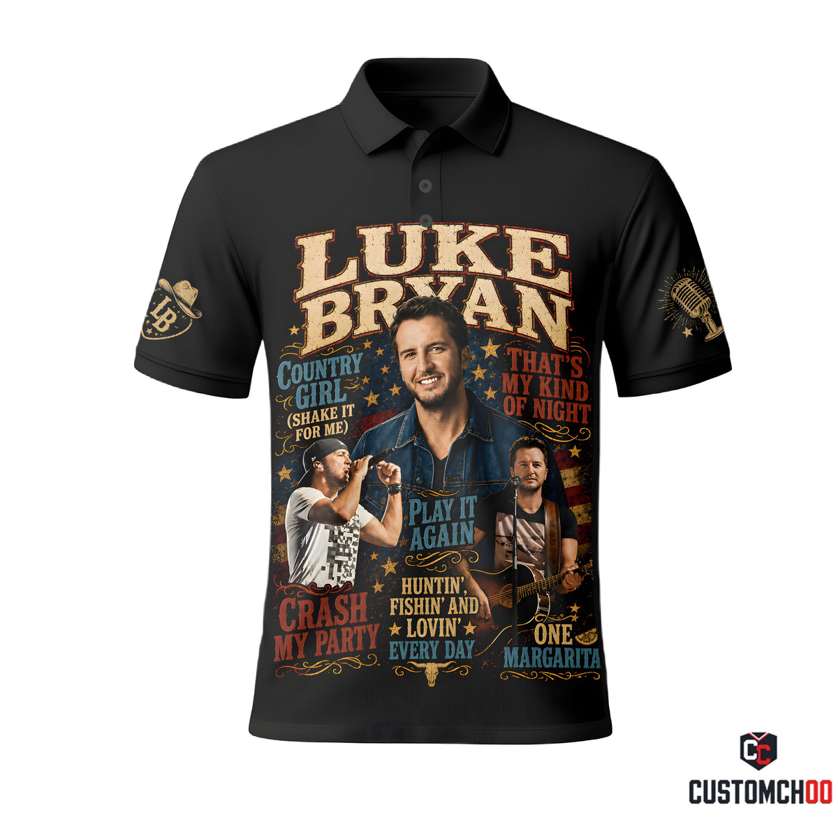 Luke Bryan Country Music Shirt — Vintage Western Fan Graphic Tee