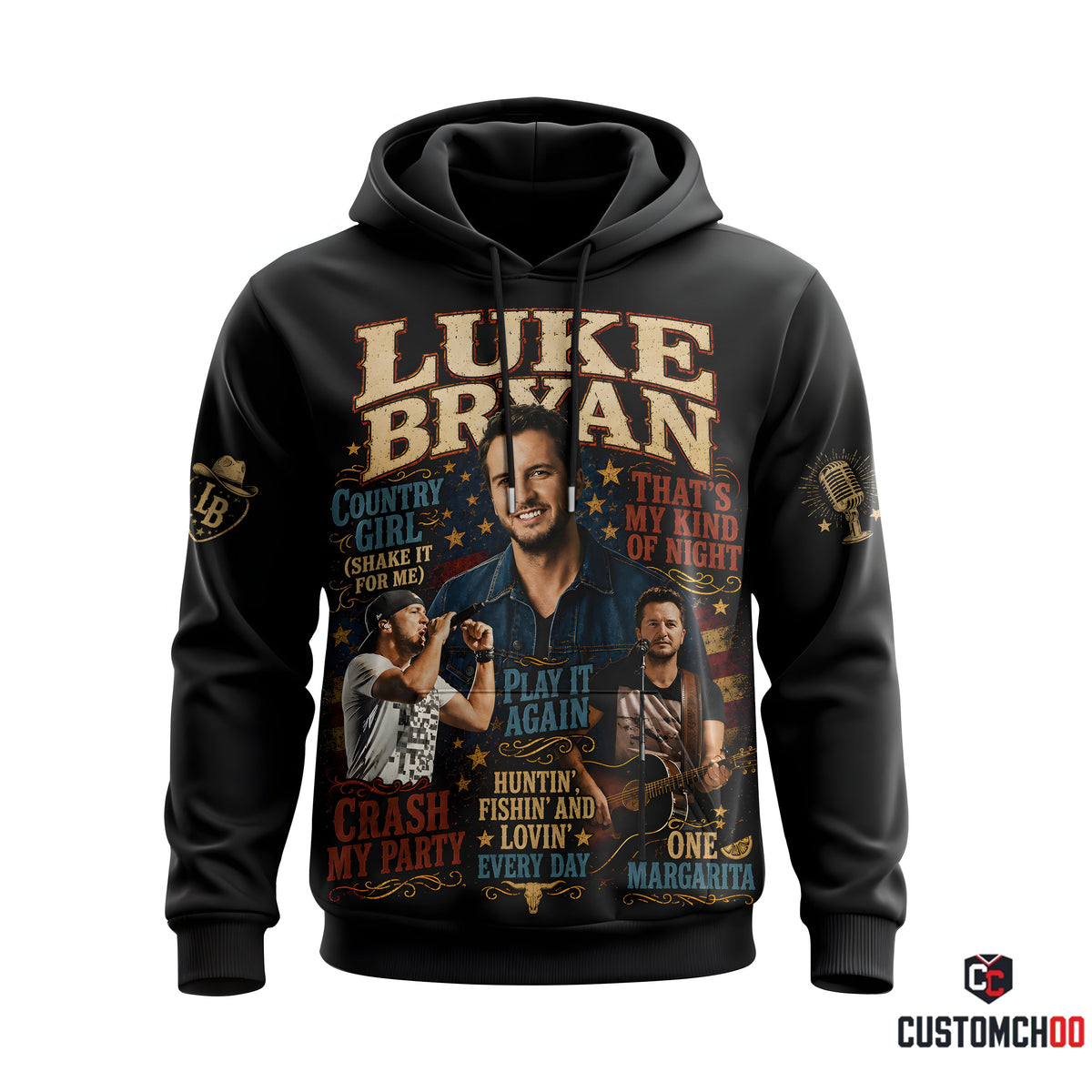 Luke Bryan Country Music Shirt — Vintage Western Fan Graphic Tee