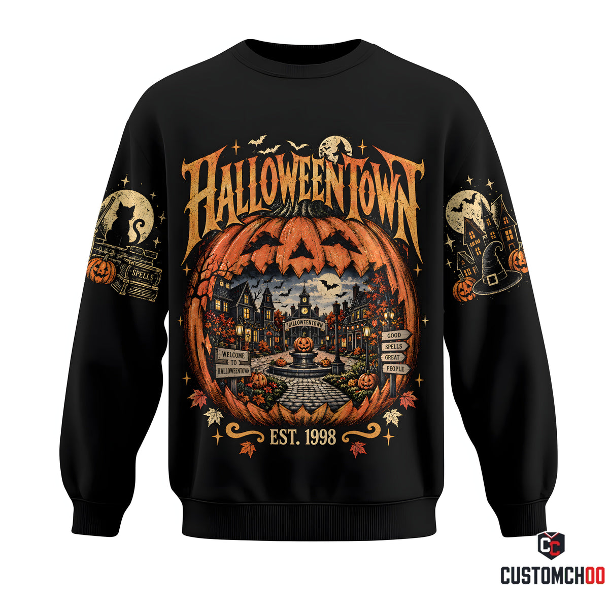 HalloweenTown Est 1998 Shirt — Vintage Halloween Movie Tee