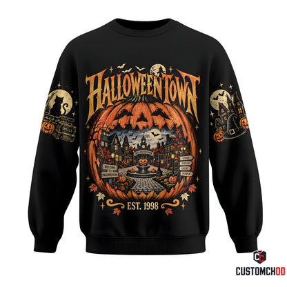 HalloweenTown Est 1998 Shirt — Vintage Halloween Movie Tee