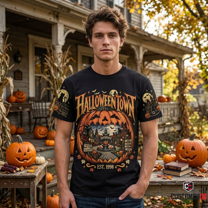 HalloweenTown Est 1998 Shirt — Vintage Halloween Movie Tee