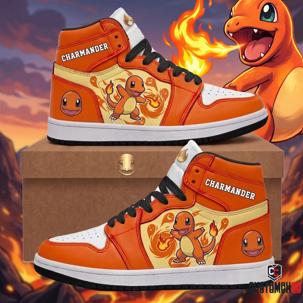 Limited Edition Element Monster High-Top Sneakers